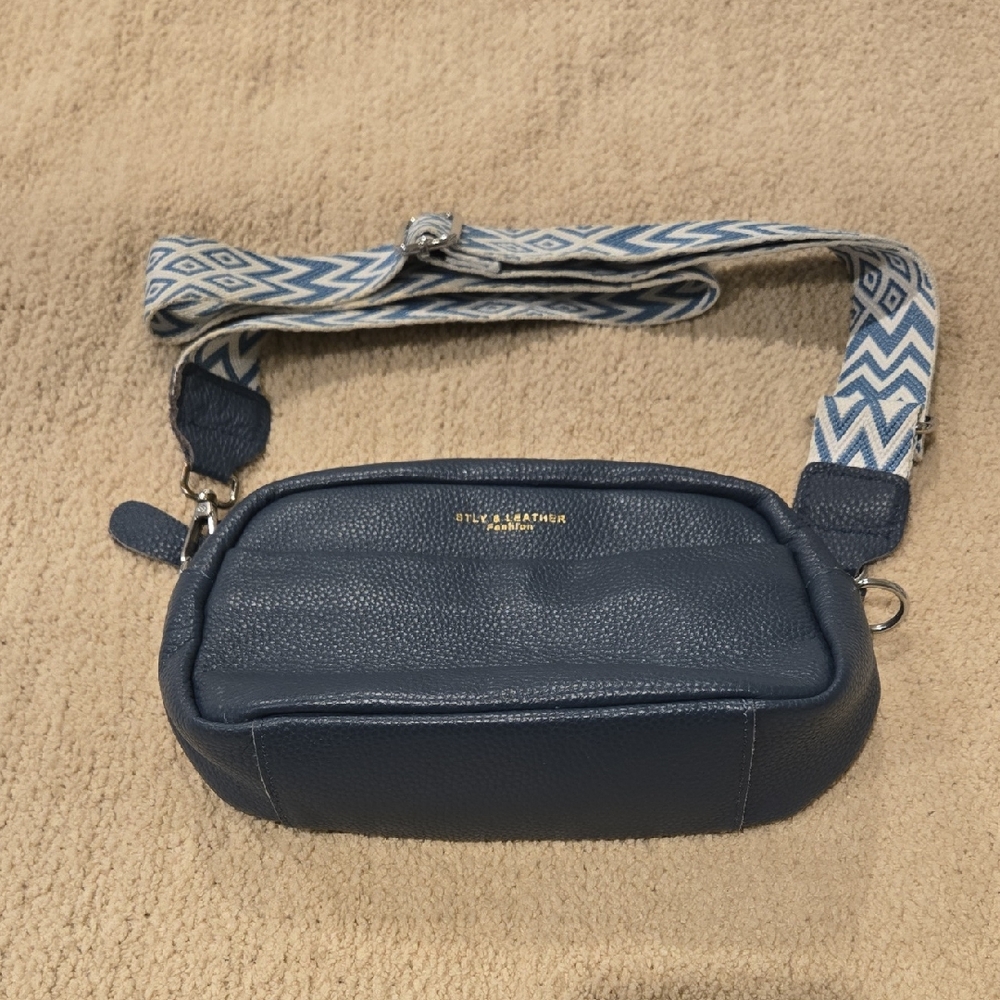 Navy Crossbody Bag